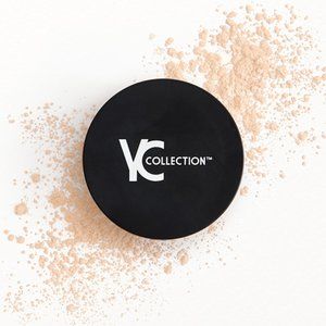 Womens YC Collection Vegan Cruelty Free Loose Setting Powder #117 Fair to Light